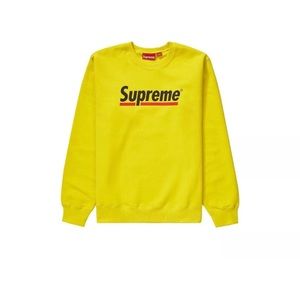 Supreme Underline Crewneck sz L